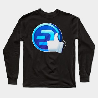 Dash Digital Cash - Dashy Thumbs Up Long Sleeve T-Shirt